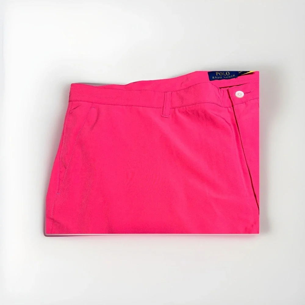 Polo RALPH LAUREN Men's NWT Classic  Stretch Performance Golf Shorts 46B Pink